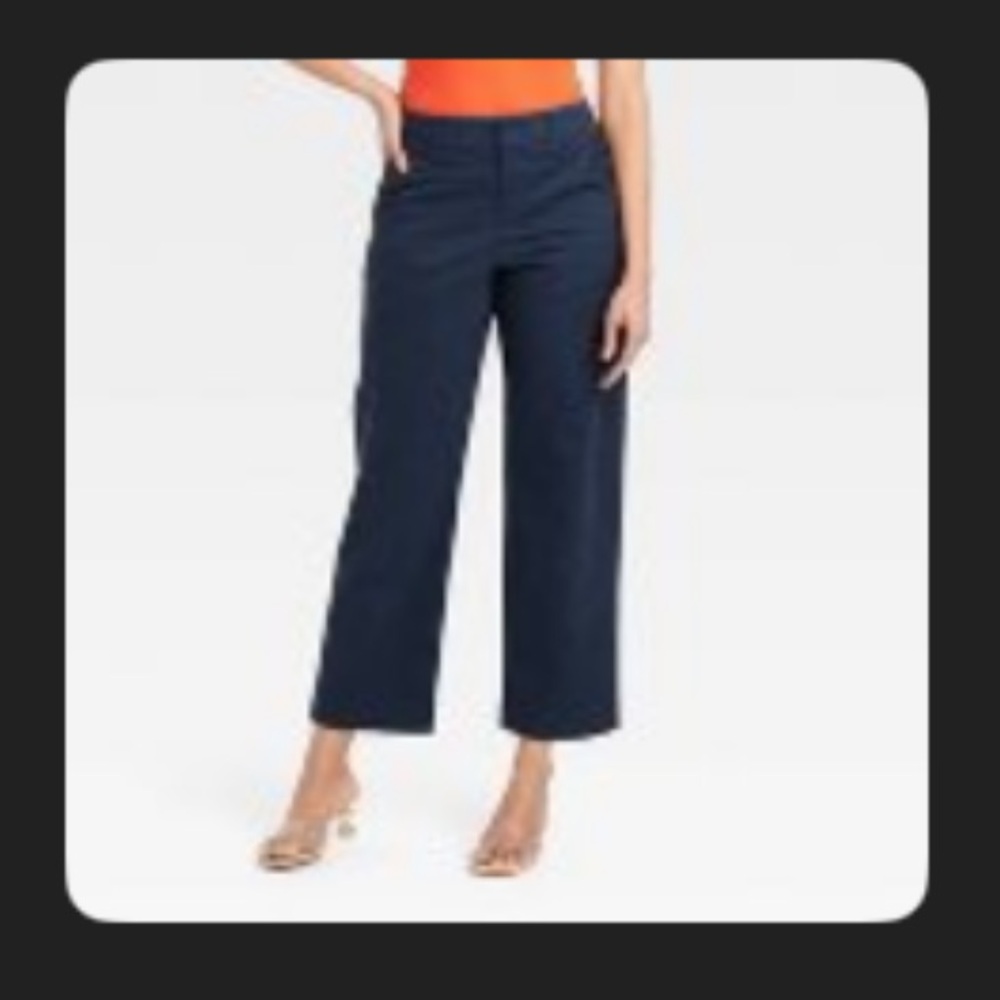 a new day Women’s High Rise Straight Chino Pant